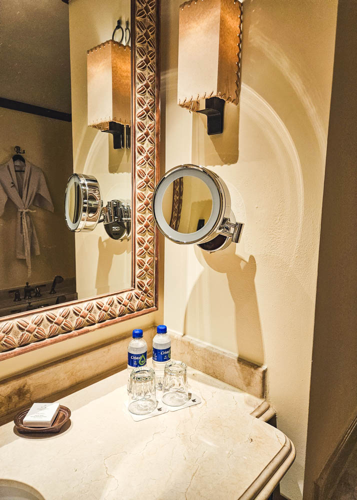 JW Marriott Guanacaste Deluxe Oceanfront Room Makeup Mirror