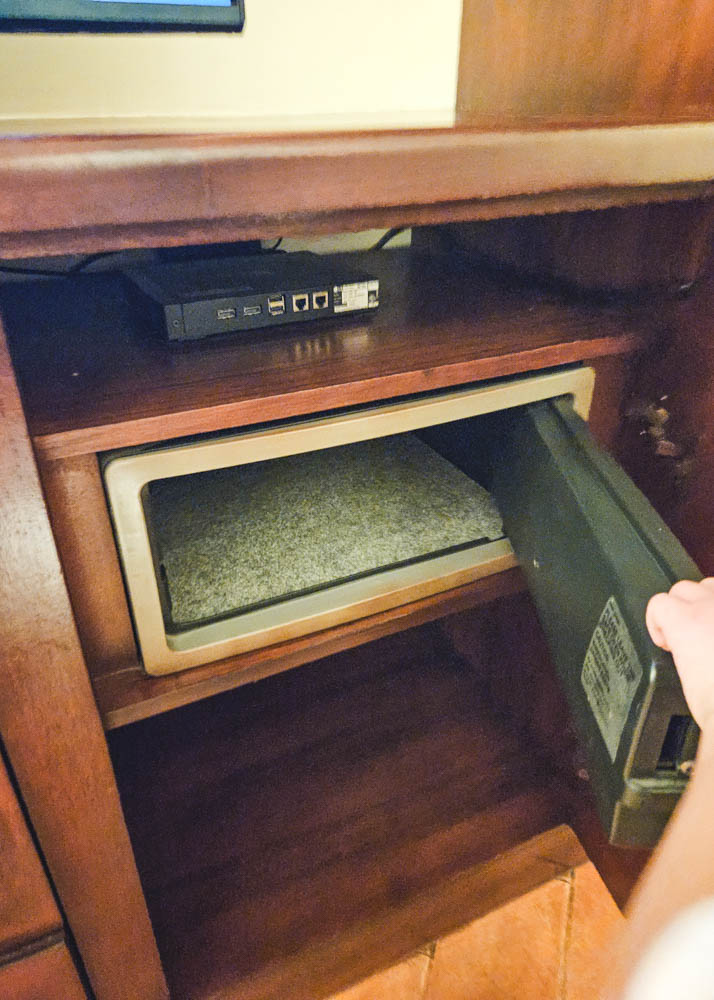 JW Marriott Guanacaste Deluxe Oceanfront Room Safe