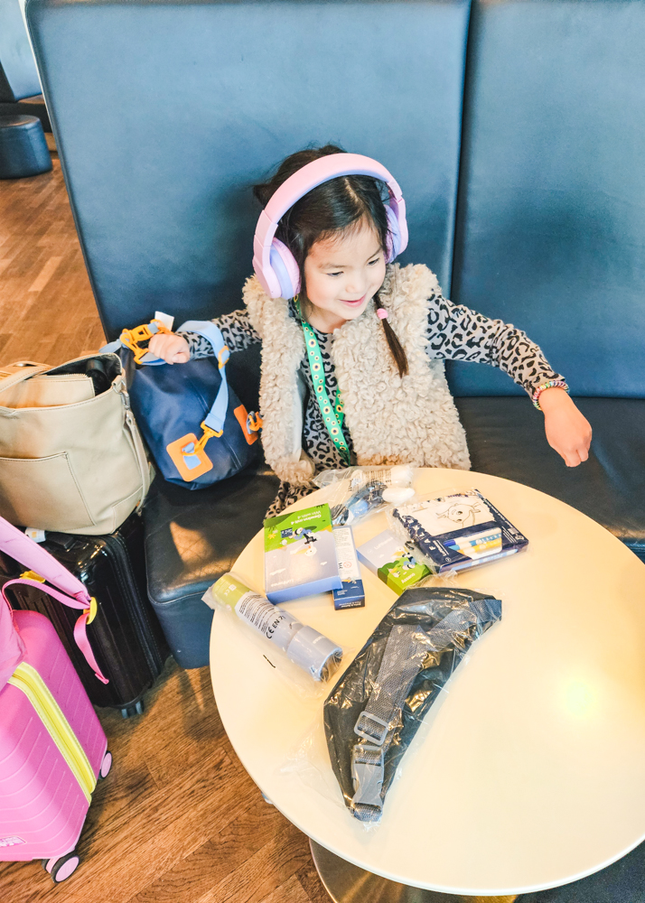 Kids Activities at Lufthansa Business Class Lounge