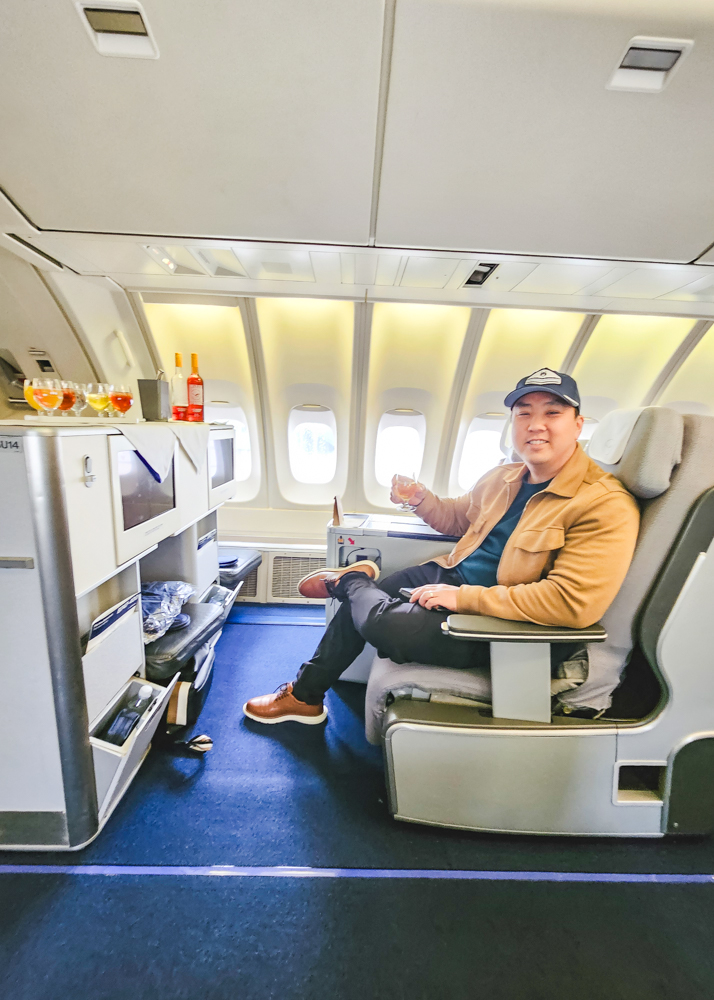 Lufthansa 747 Business Class 84H