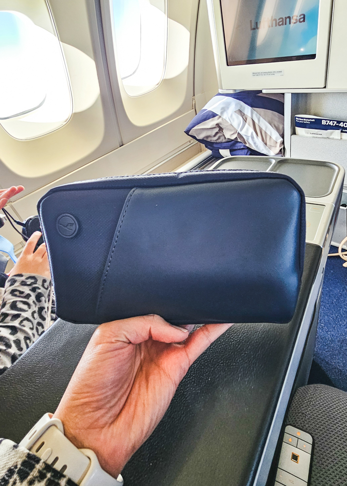 Lufthansa 747 Business Class Amenity Kit