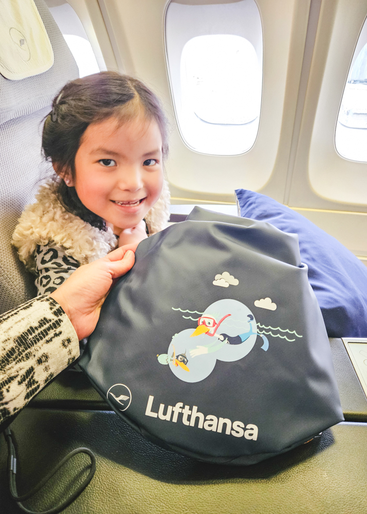 Lufthansa 747 Business Class Kids Amenity Kit