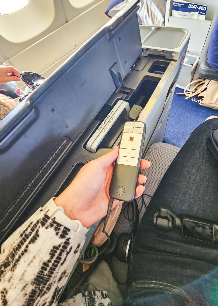 Lufthansa 747 Business Class Remote