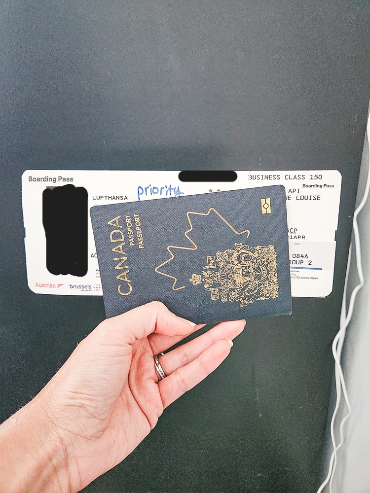 Lufthansa Business Class Ticket