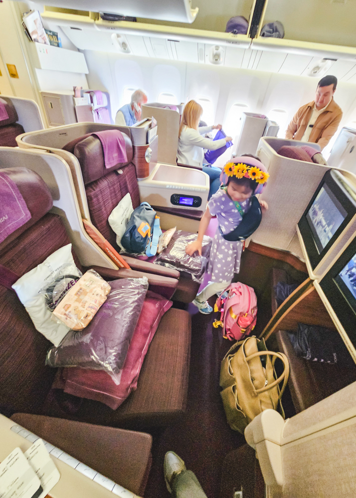 Thai Airways 777-300er Business Class Seats for Couples