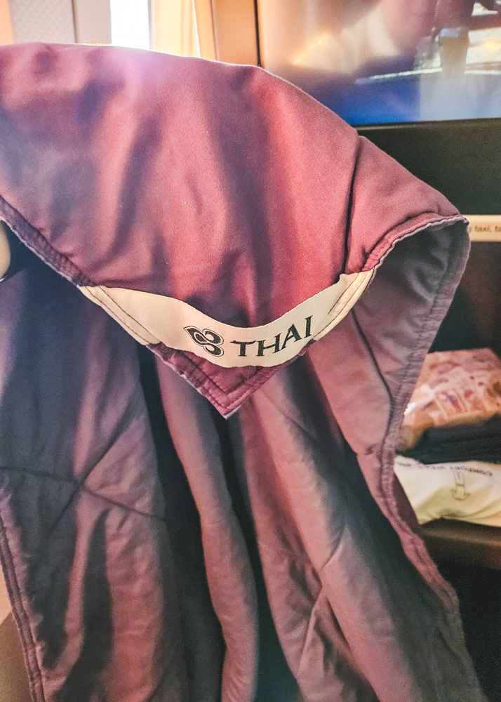 Thai Airways Business Class Blanket