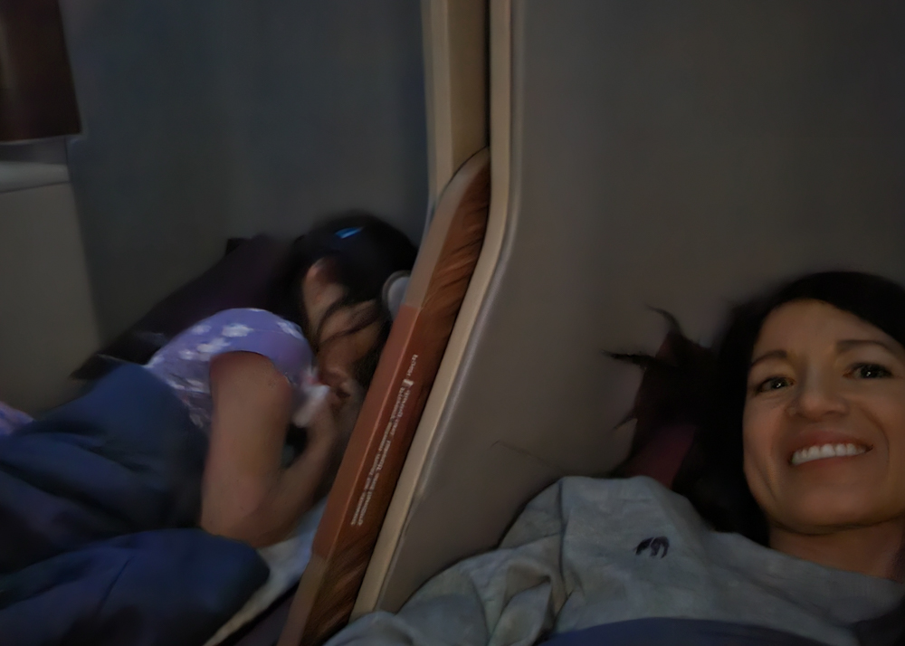 Thai Airways Business Class Lie-Flat Bed