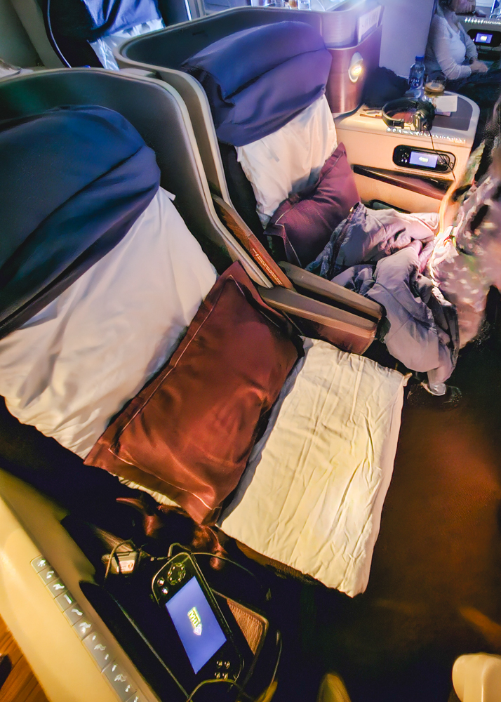 Thai Airways Business Class Mattress Pad