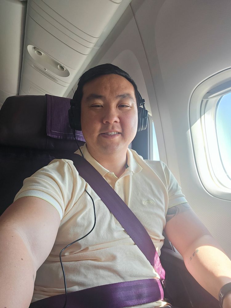 Thai Airways Business Class Seatbelts