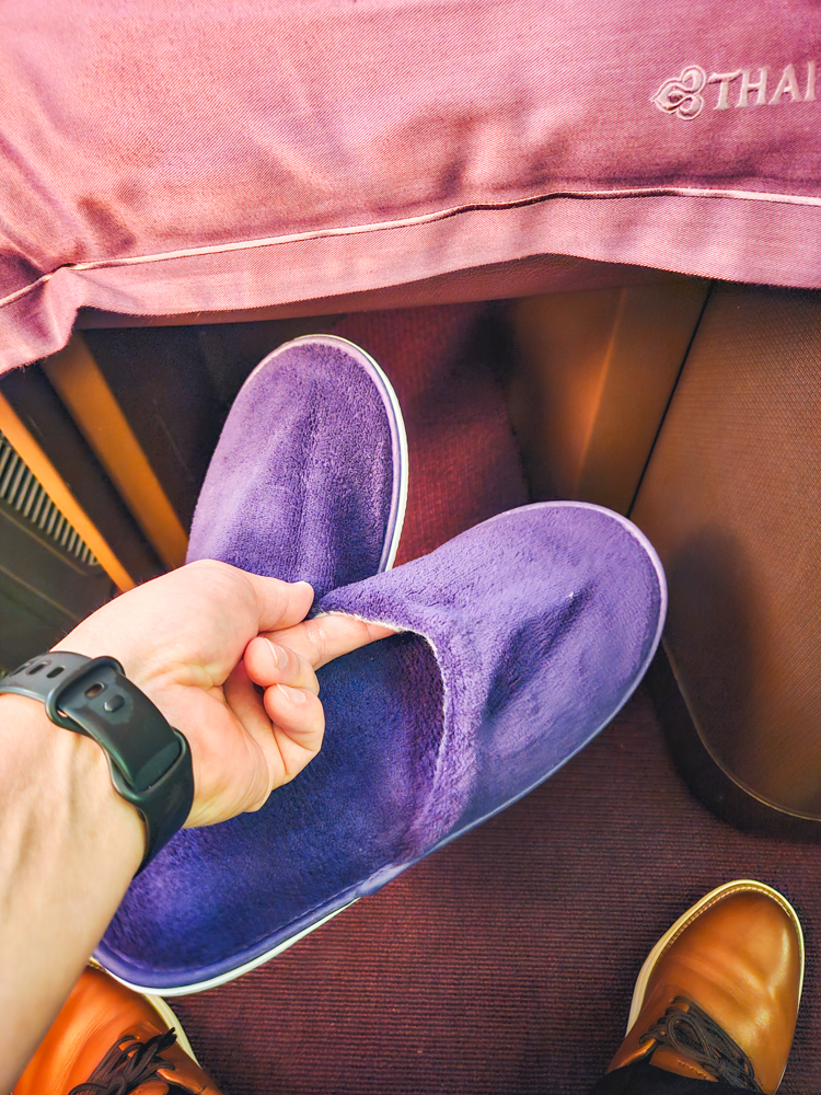 Thai Airways Business Class Slippers