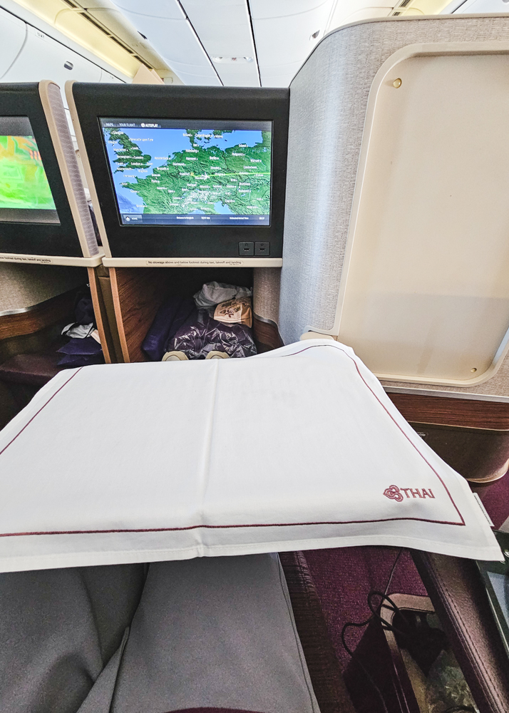 Thai Airways Business Class Tray Table