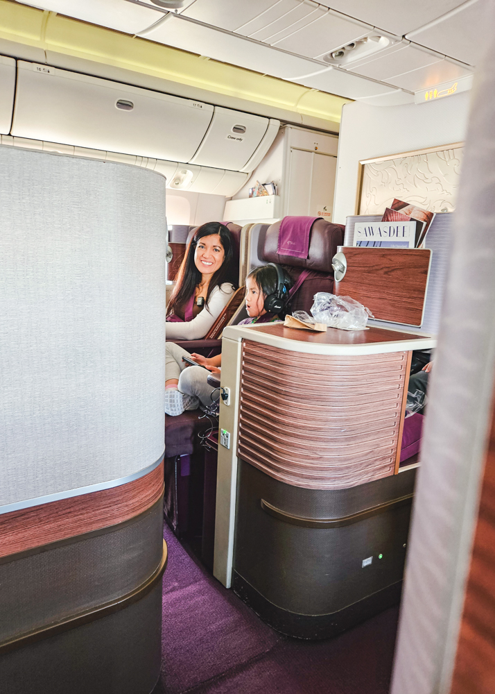 Thai Airways Business Class on 777-300er