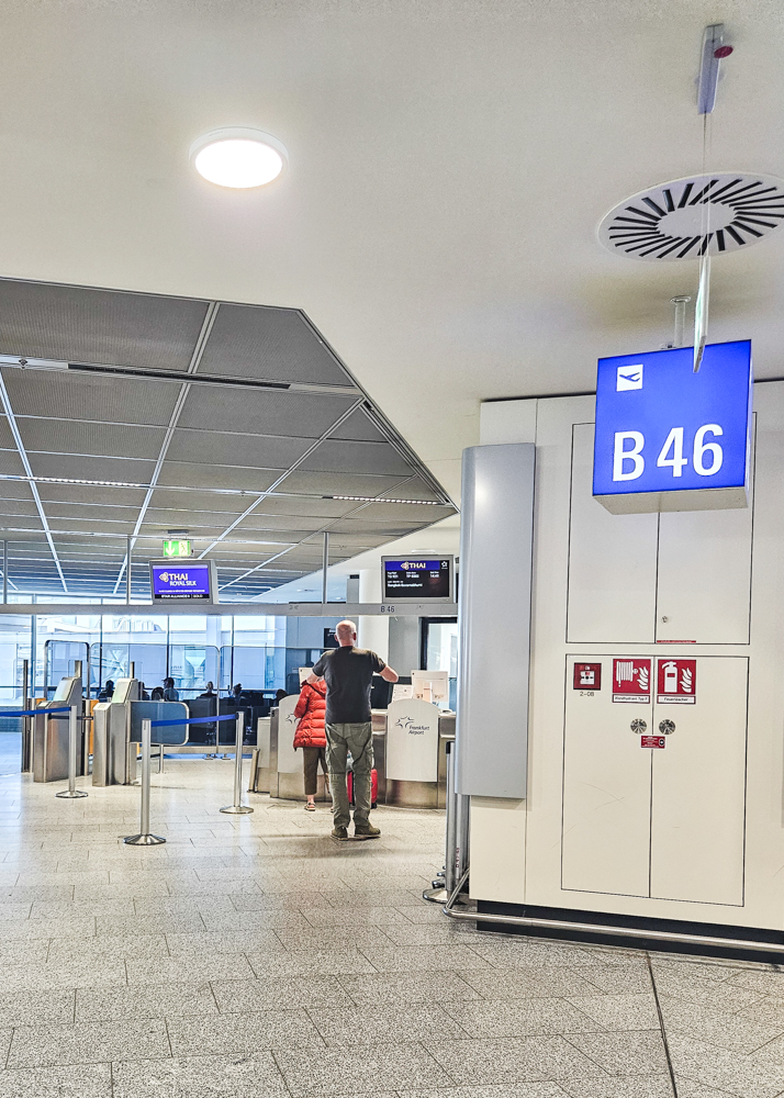 Thai Airways Gate B46 Frankfurt