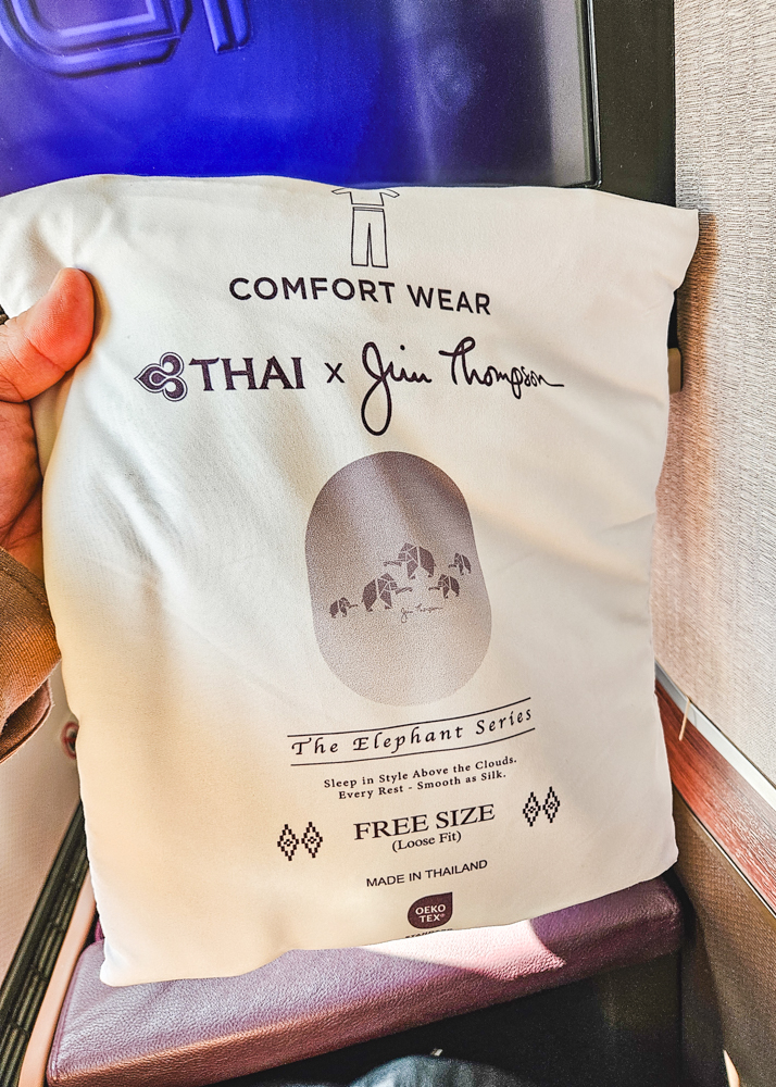 Thai Airways Jim Thompson Pajamas