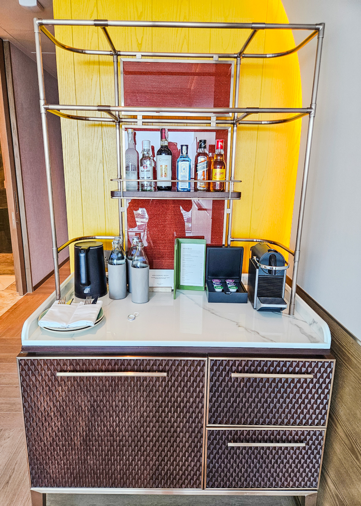 Andaz One Bangkok Complimentary Mini Bar