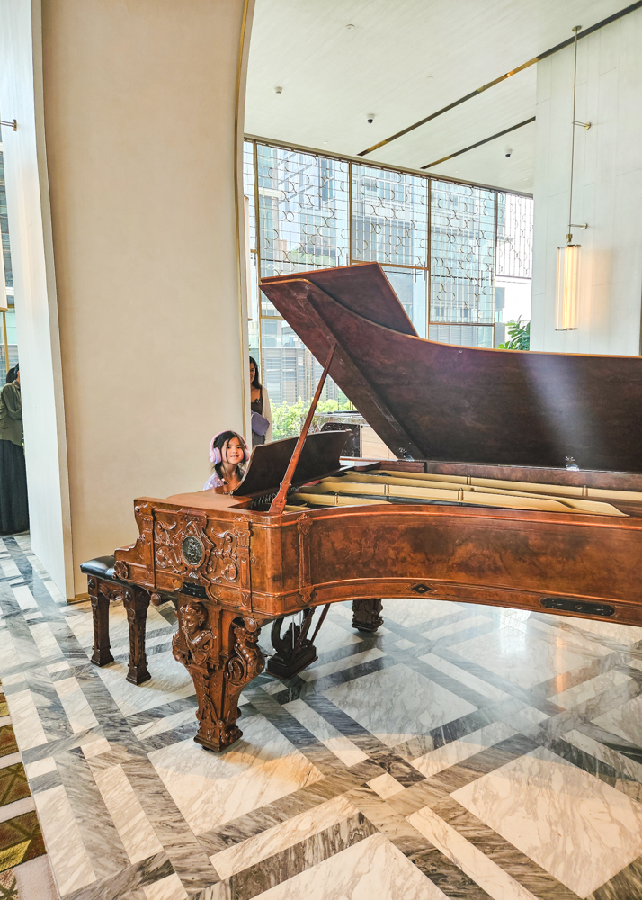 Andaz One Bangkok Lobby Piano