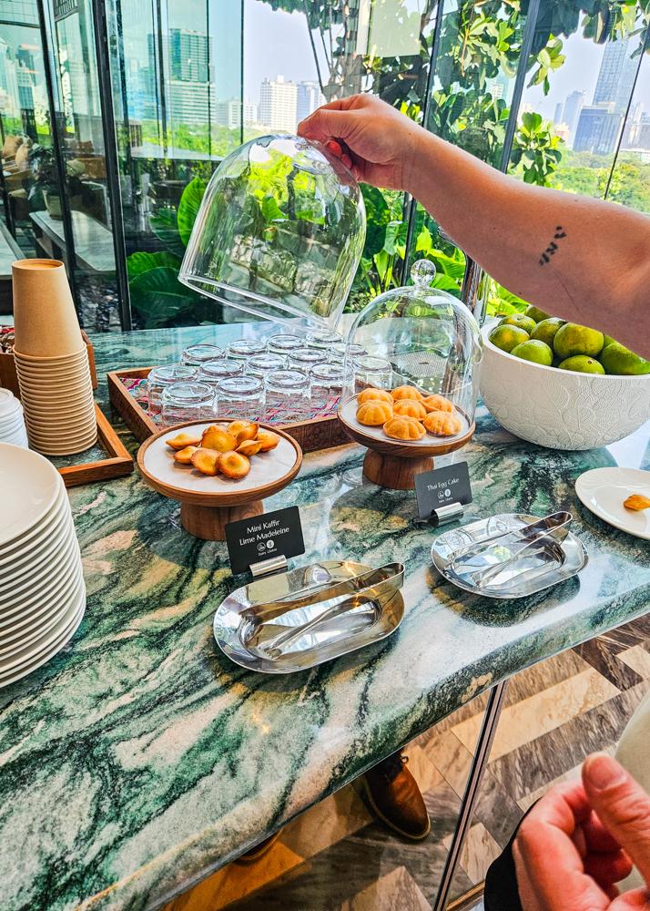 Andaz One Bangkok Lounge Snacks