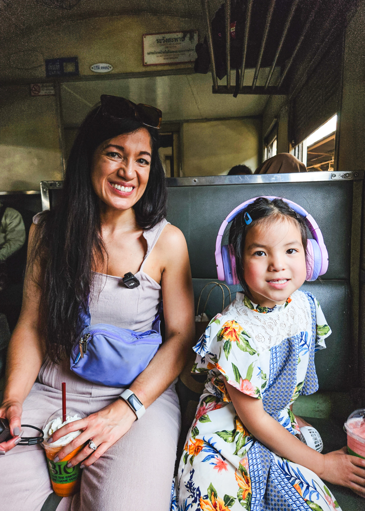 Ayutthaya Train Ride with Kids
