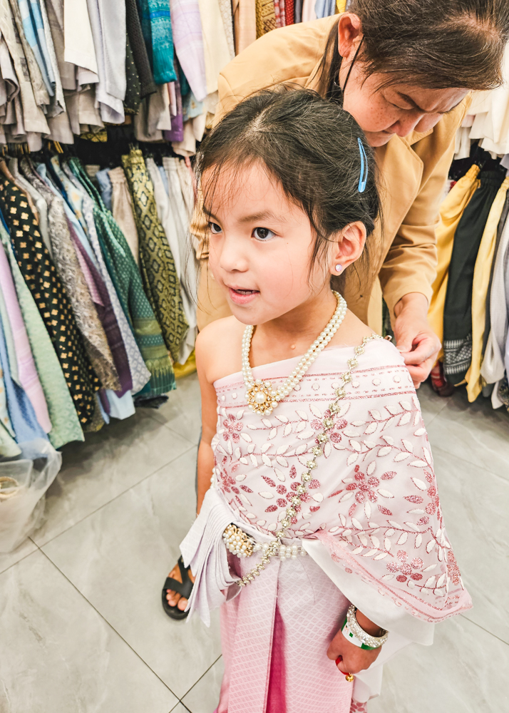 Bangkok & Blush Kids Thai Dress Rental
