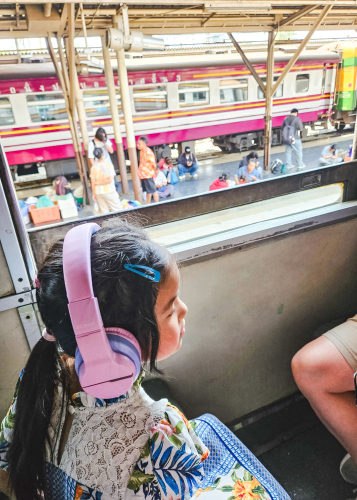 Bangkok to Ayutthaya Train 3rd Class