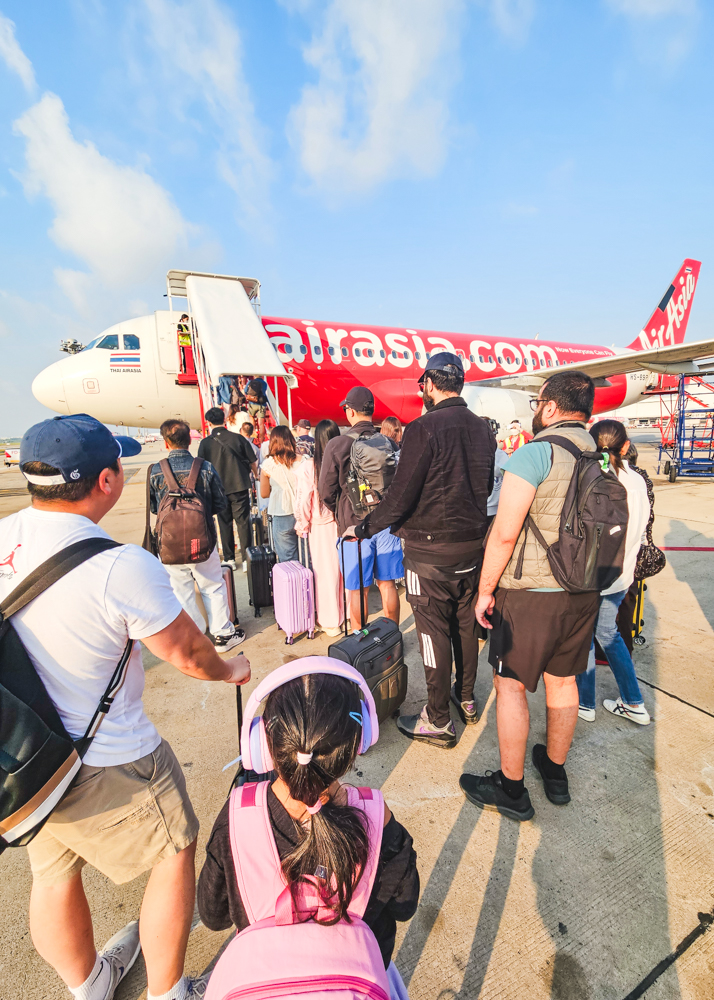 Boarding AirAsia