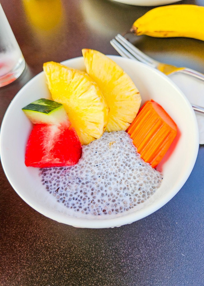 Island Escape by Burasari Breakfast Buffet Chia Pudding with Fruit