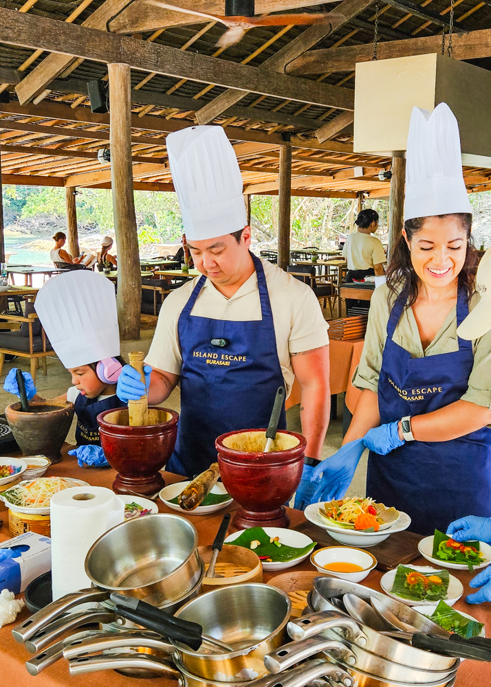 Island Escape by Burasari Thai Cooking Class with Kids