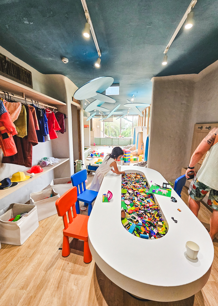 The Naka Island Kids Club Upstairs Lego