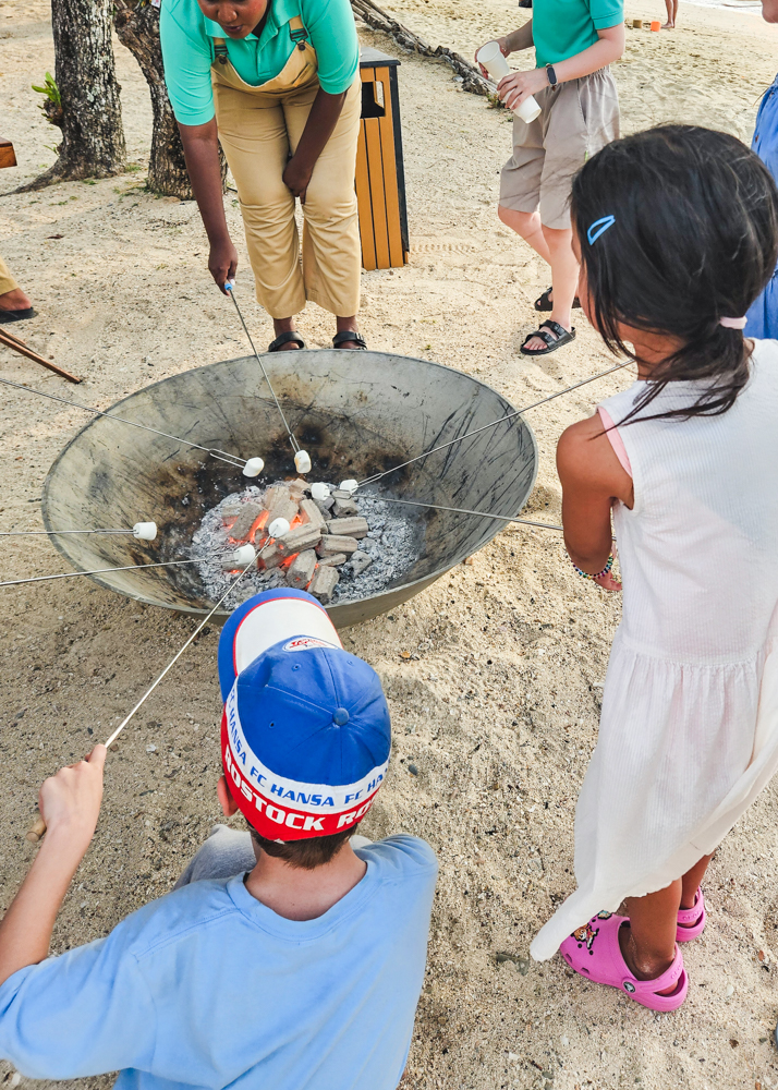 The Naka Island Marshmallow Roasting