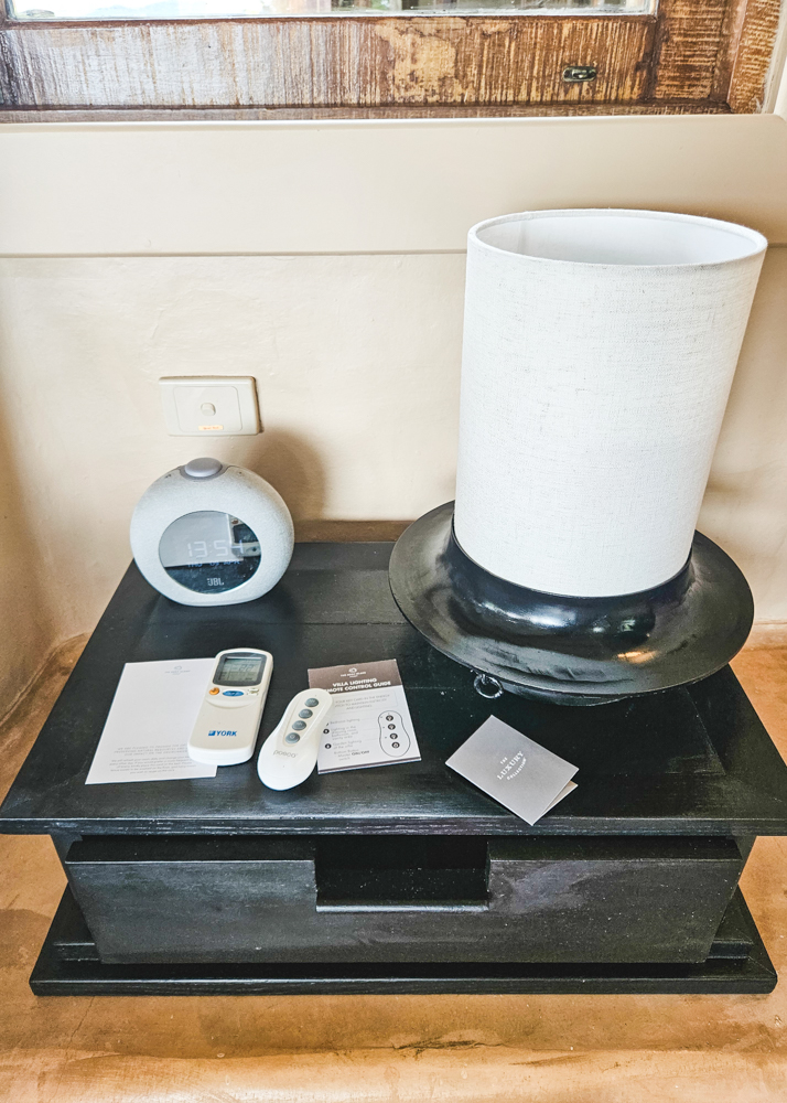 The Naka Island Sea View Villa Alarm Clock