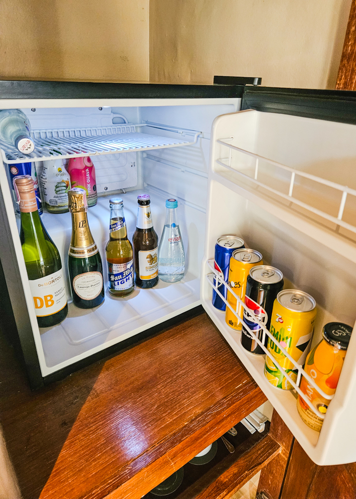 The Naka Island Sea View Villa Minibar