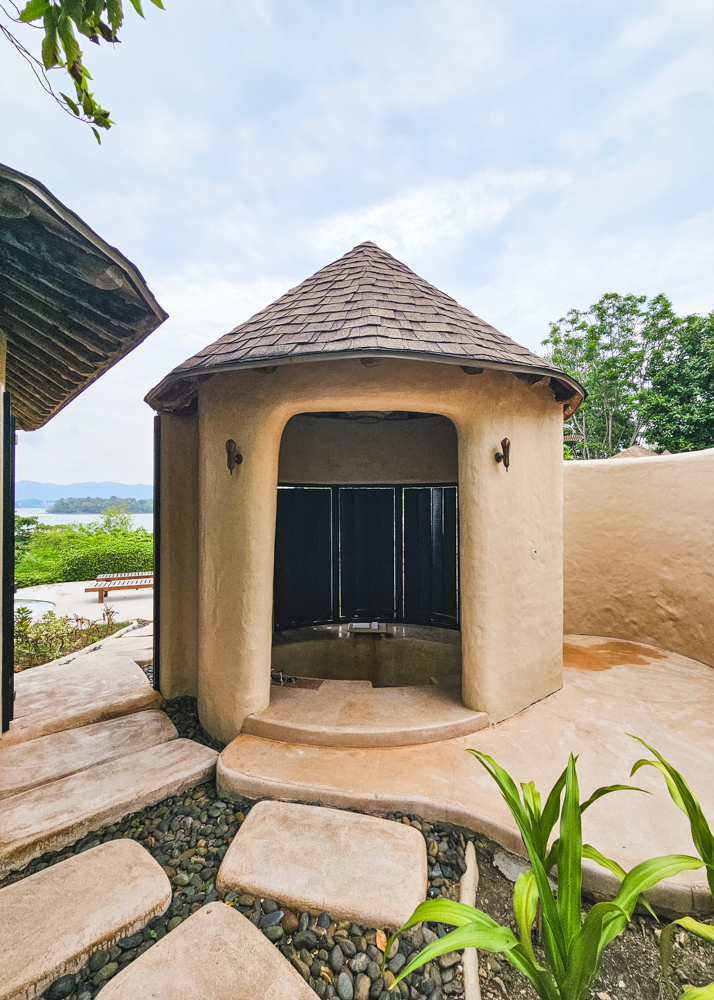 The Naka Island Sea View Villa Outdoor Bath