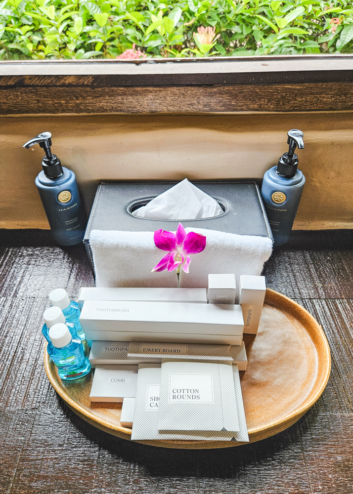The Naka Island Sea View Villa Toiletries