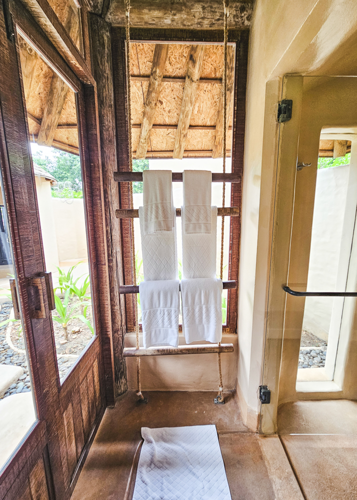 The Naka Island Sea View Villa Towels