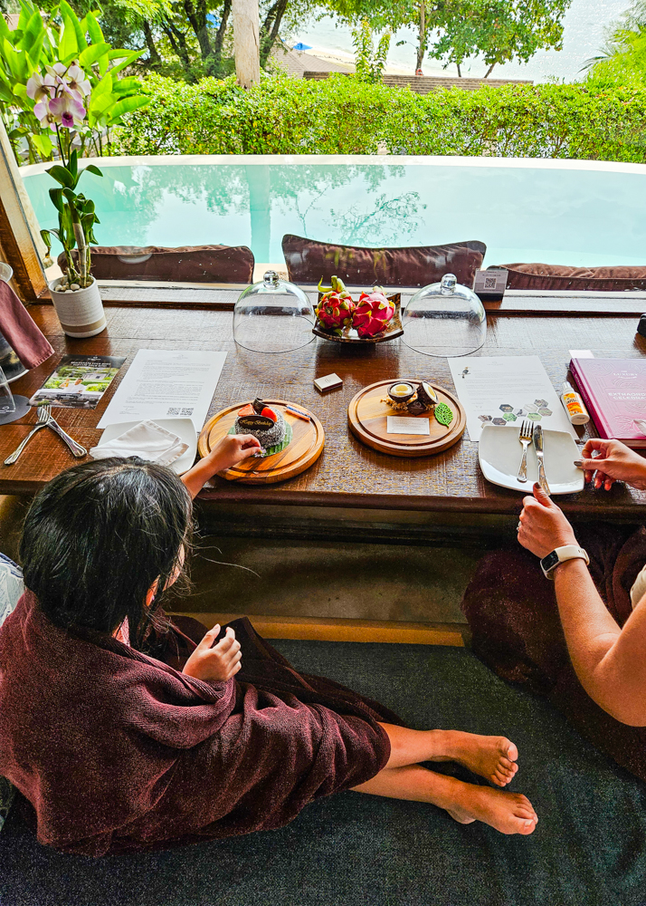 The Naka Island Sea View Villa Welcome Gifts in Room