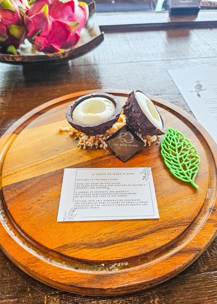 The Naka Island Welcome Gift Chocolate