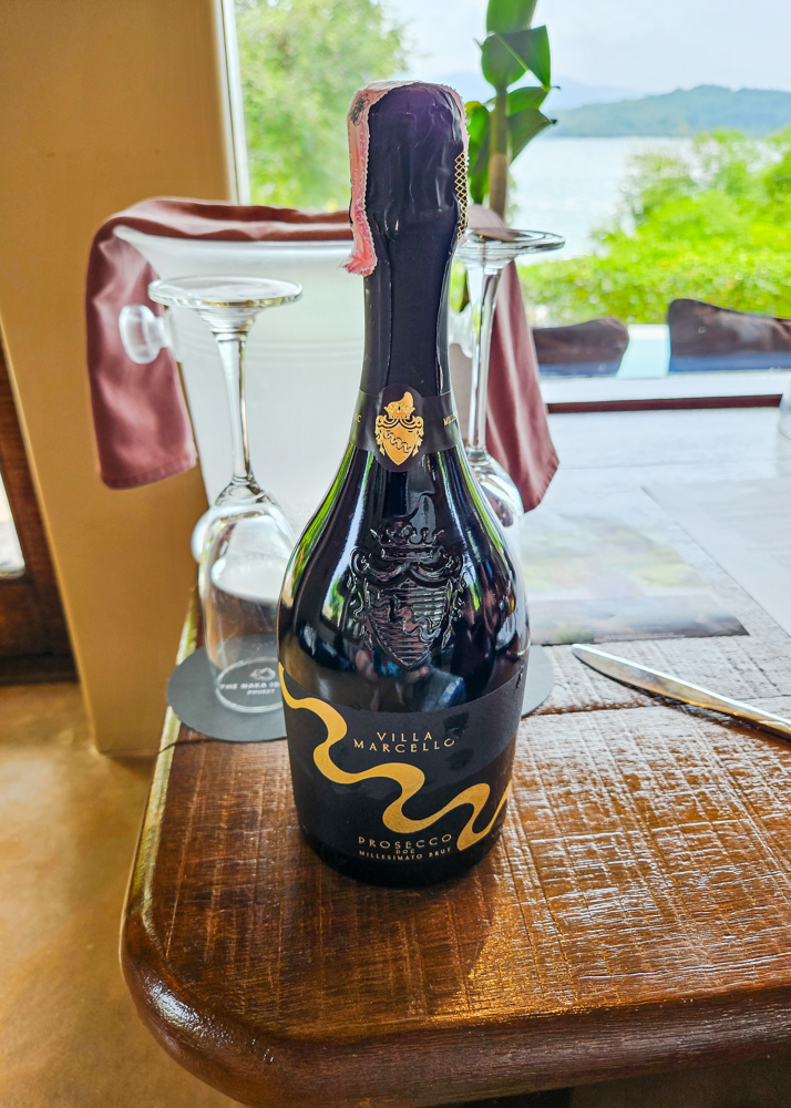 The Naka Island Welcome Gift Prosecco