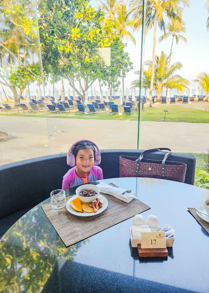 JW Marriott Khao Lak Breakfast Buffet with Kids